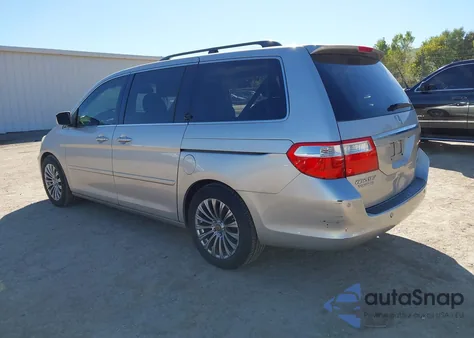 2007 Honda Odyssey Touring from USA, damaged, VIN 5FNRL38887B081738